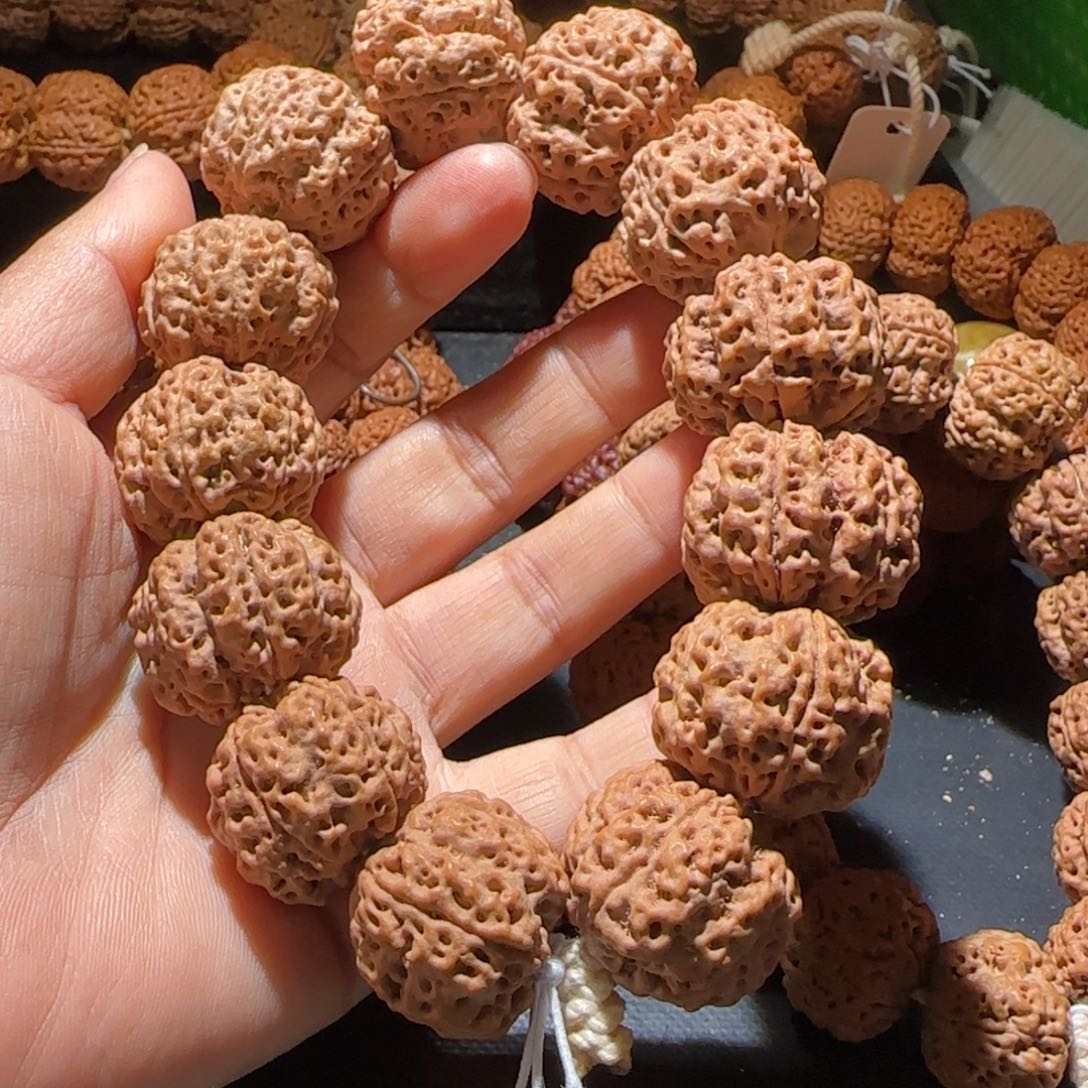 金刚菩提手串25蜂窝梅花