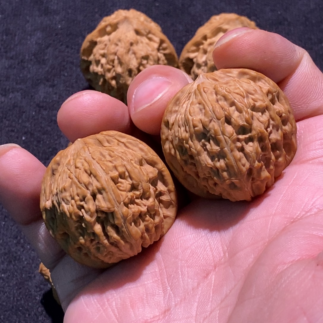 文玩核桃吊坠全品石子磨37+