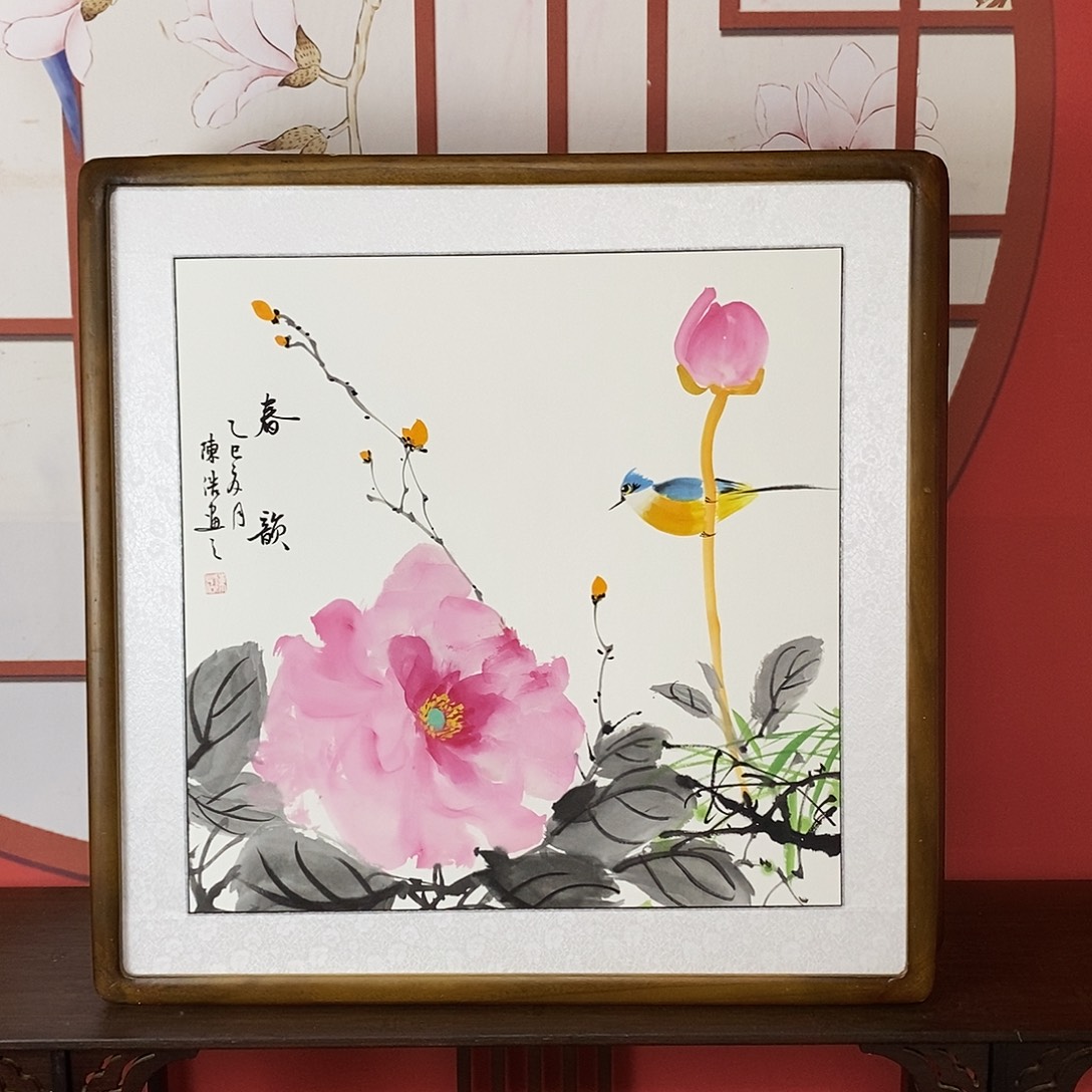 国画带框尺寸62✖️62厘米