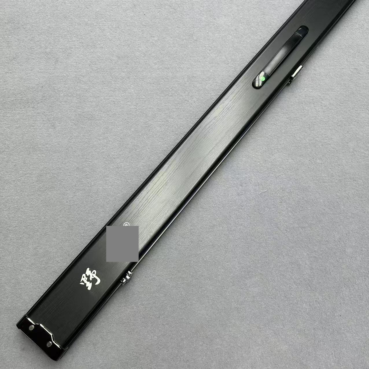 小阿 豹三槽台球杆盒-航空铝材质-180°平开-方形锁-抗压耐磨