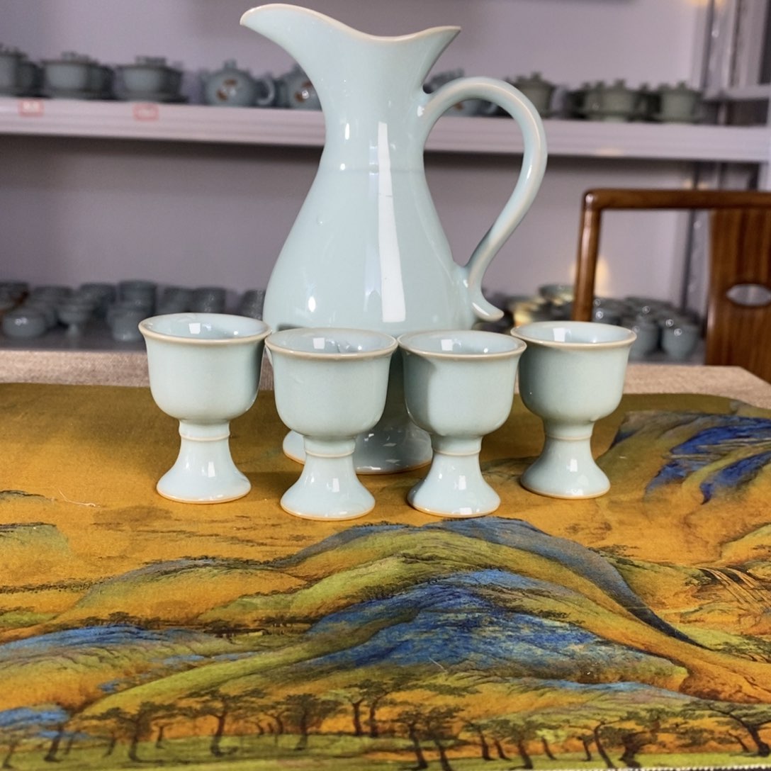 【闪购商品】天青酒具套组一级。。。。。。。。