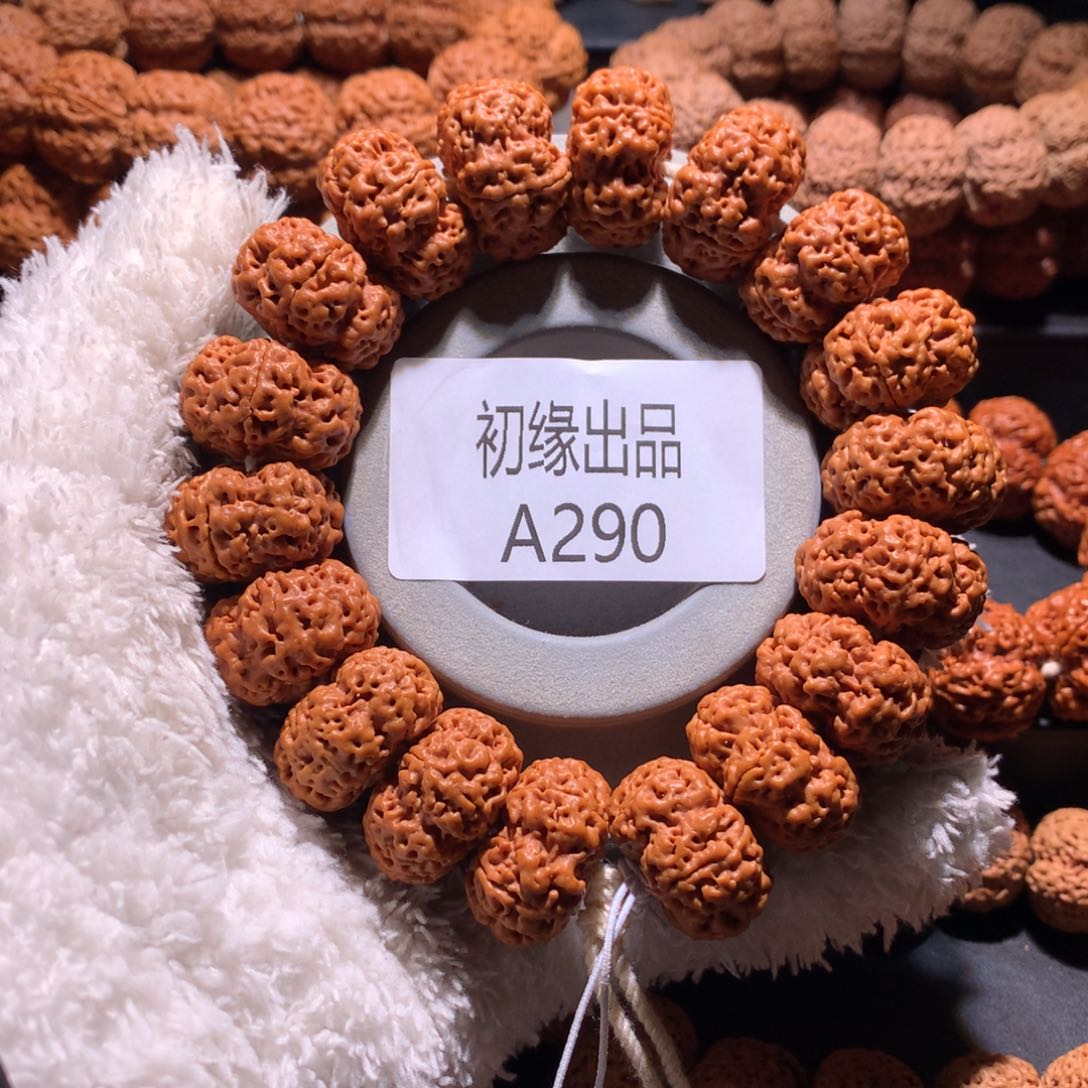 金刚菩提手串24尺夹板梅花定制