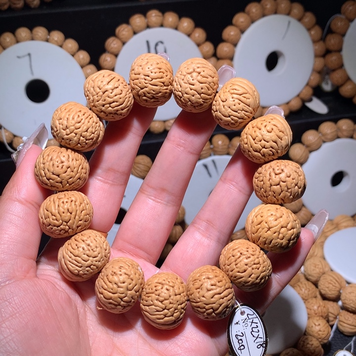 手串桃核老树白月光