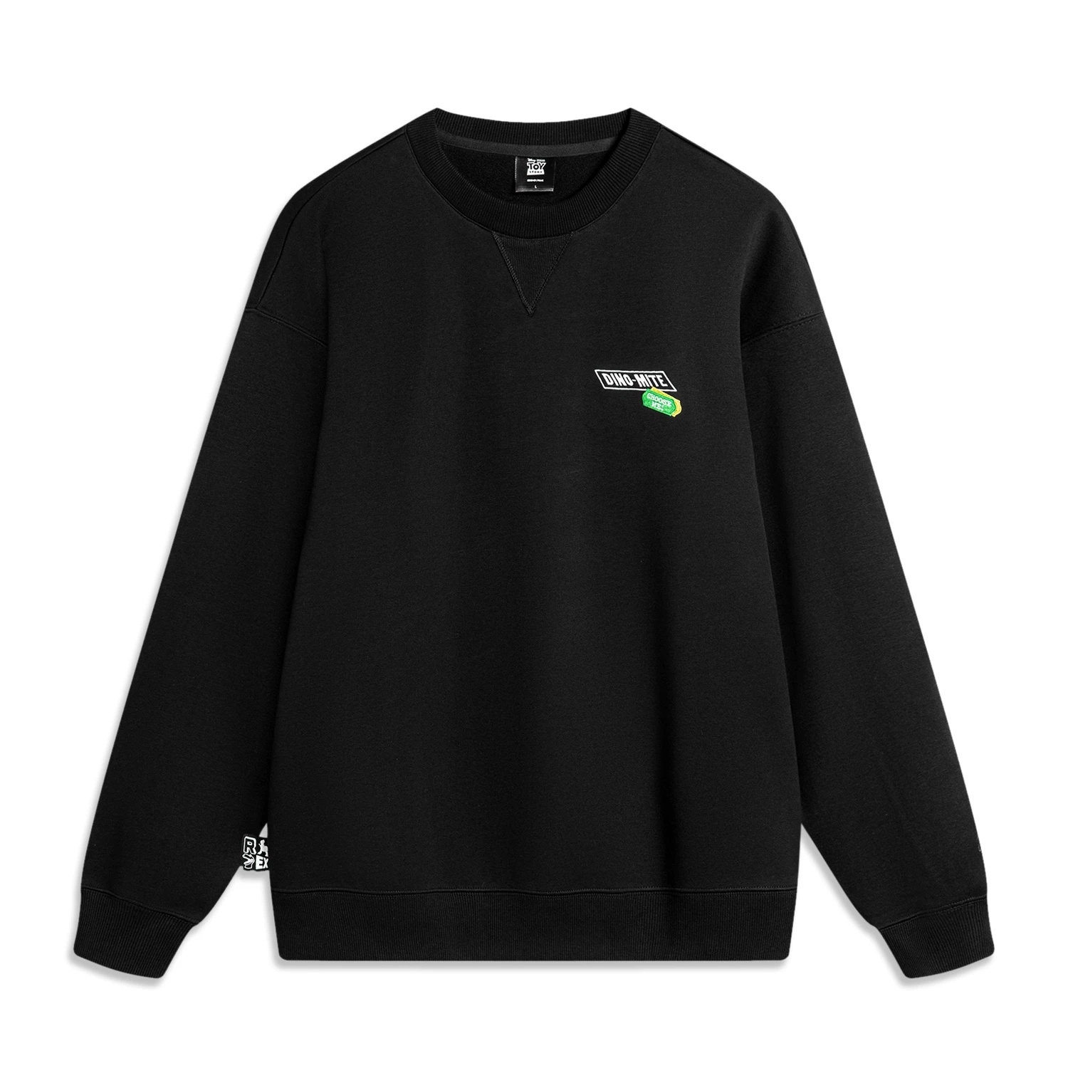 李宁2024春季新款男子运动潮流系列时尚休闲套头无帽卫衣 AWDU497