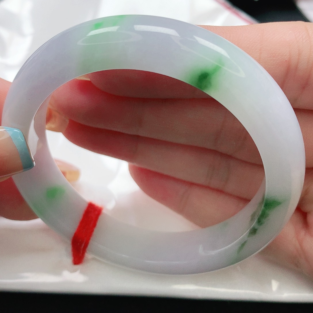 翡翠手镯未镶嵌缅甸天然A货翡翠