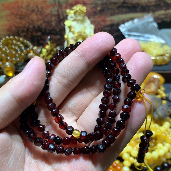 琥珀未镶嵌珠宝奇石