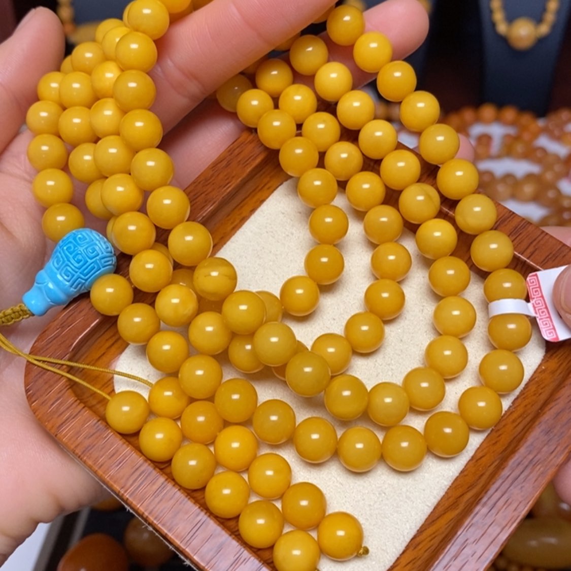 【闪购商品】蜜蜡手链未镶嵌手串
