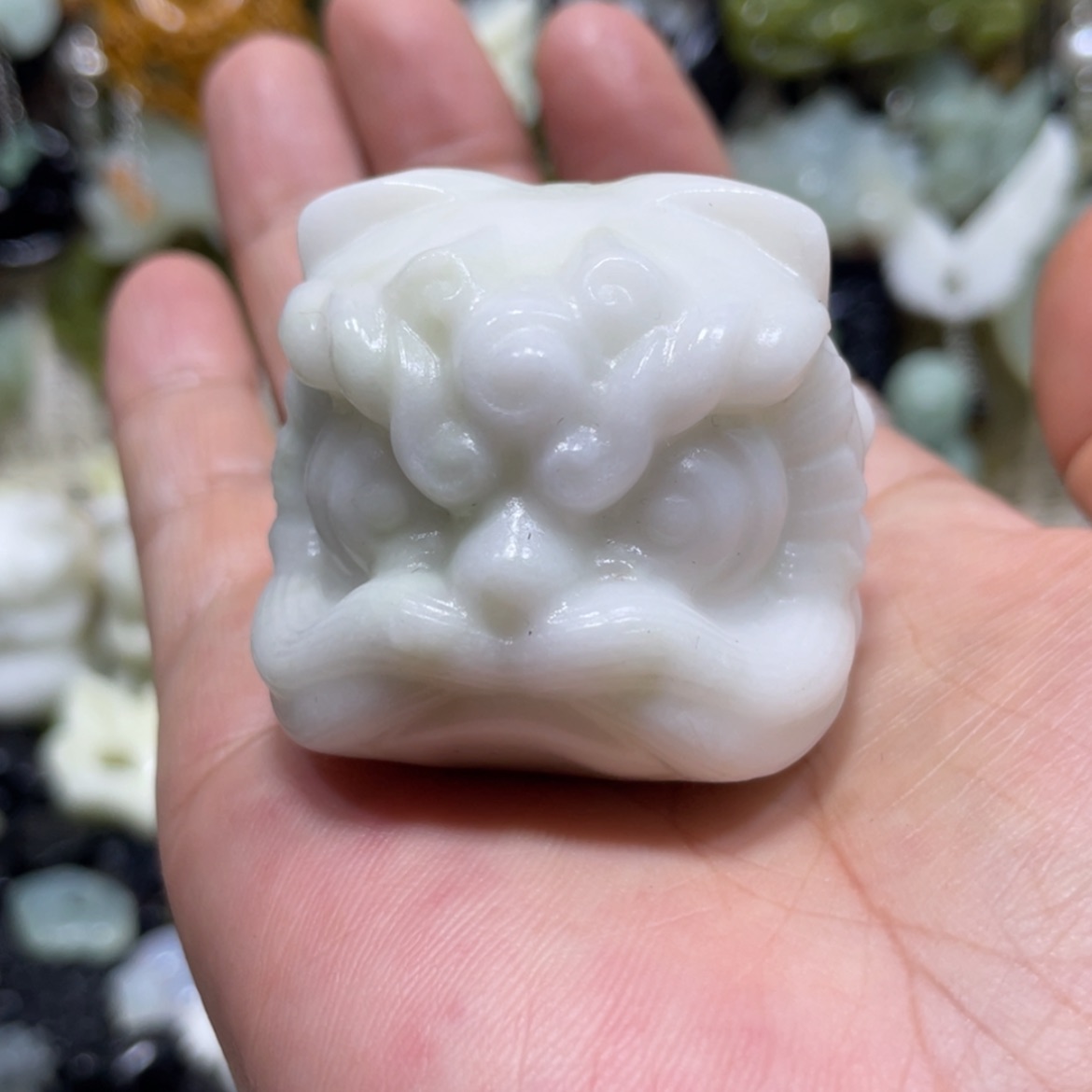 【闪购商品】岫玉颈饰未镶嵌92手把