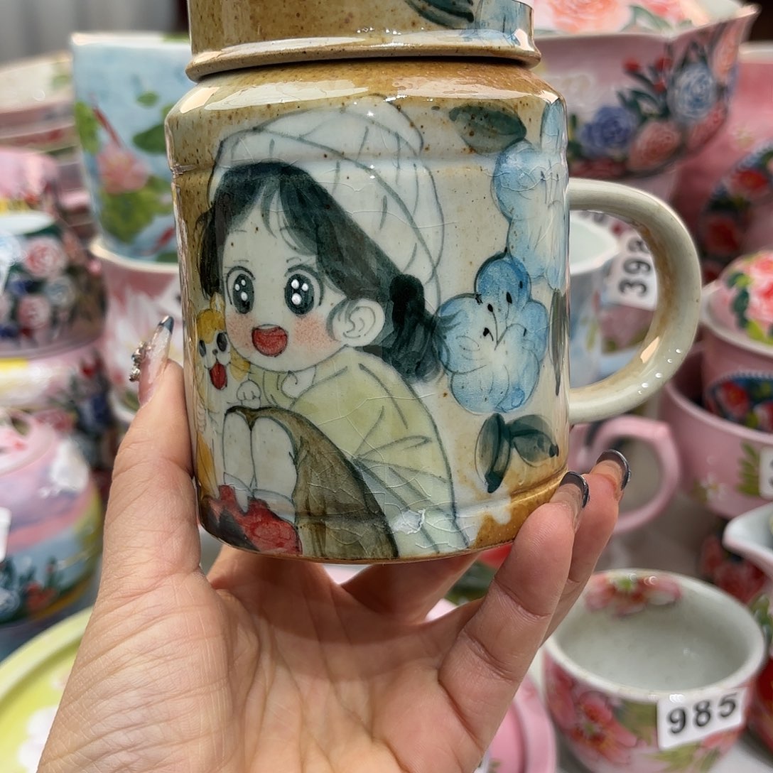 瓷片兔兔你的笑容很