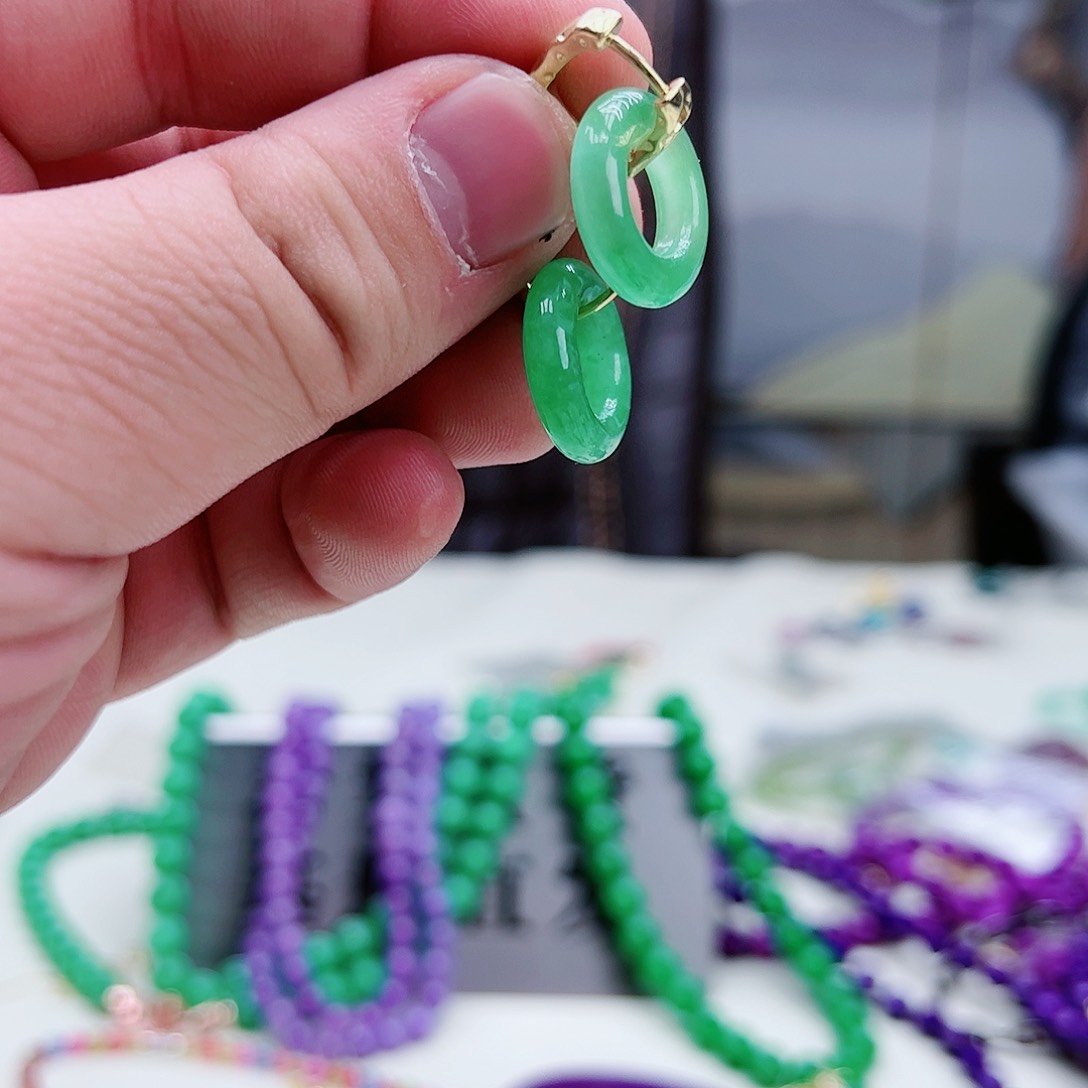 翡翠吊坠(赠链)银S925镶嵌