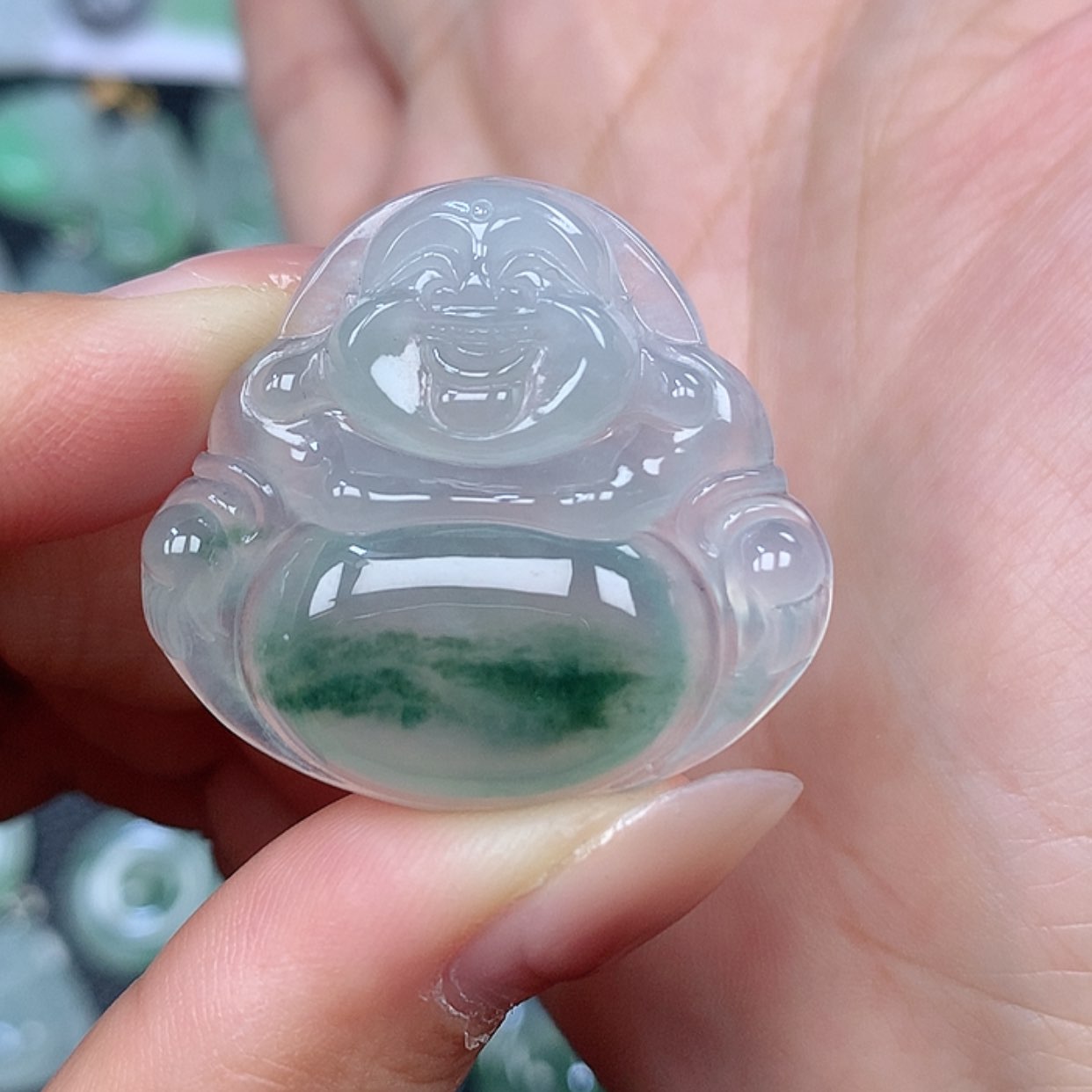 【闪购商品】翡翠吊坠(不含链)未镶嵌