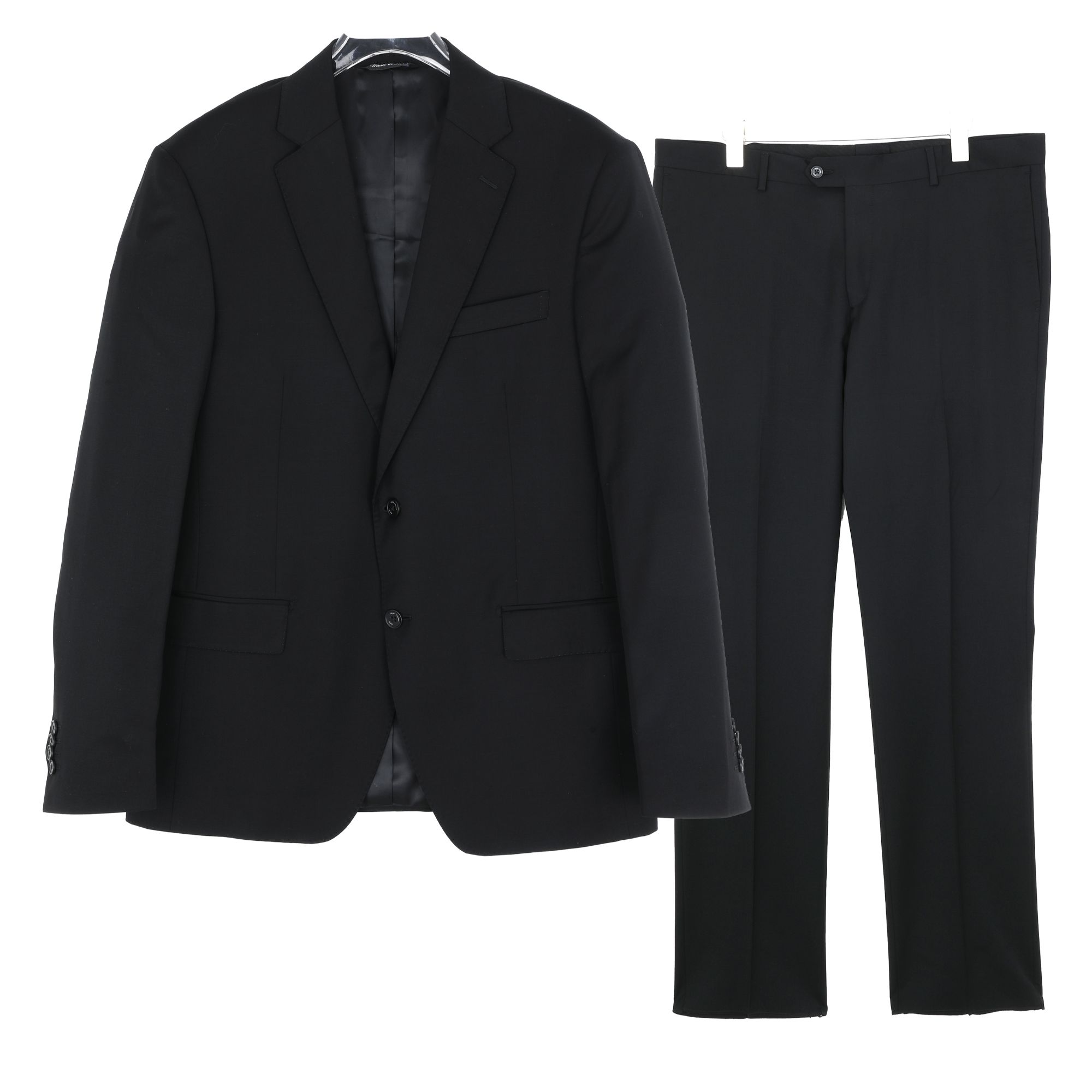  Henry Fischer 男士100%羊毛平驳领西服套装商务套西 30145