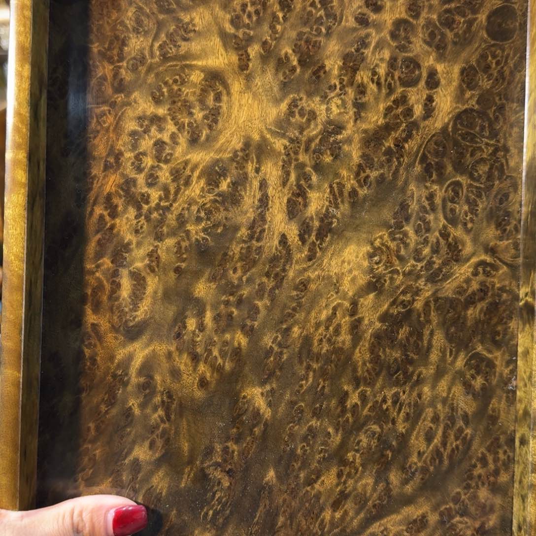 阴沉木金丝楠托盘m 16