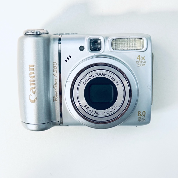 95新 Canon/佳能 a580性价比800w像素出片奶油显白五号电池自备