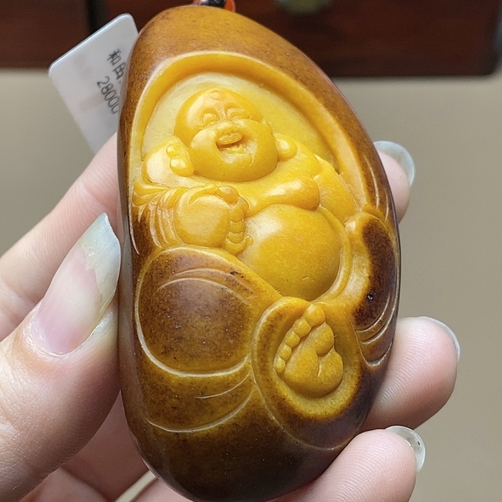 和田玉挂件未镶嵌F