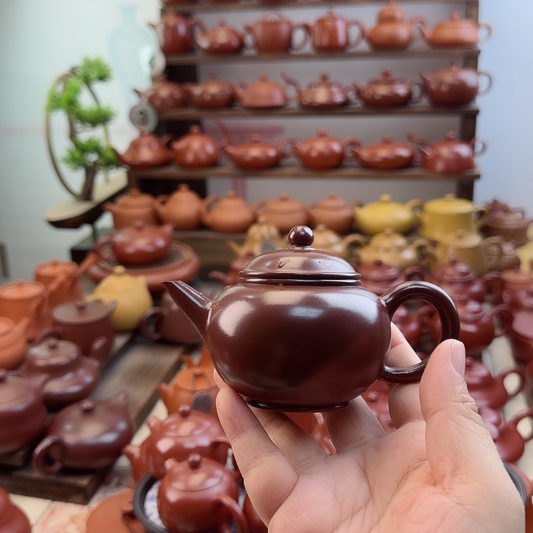 鸿***发朱泥壶茶壶茶具套装家用