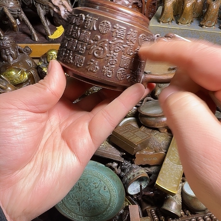 铜材质文玩摆件装饰