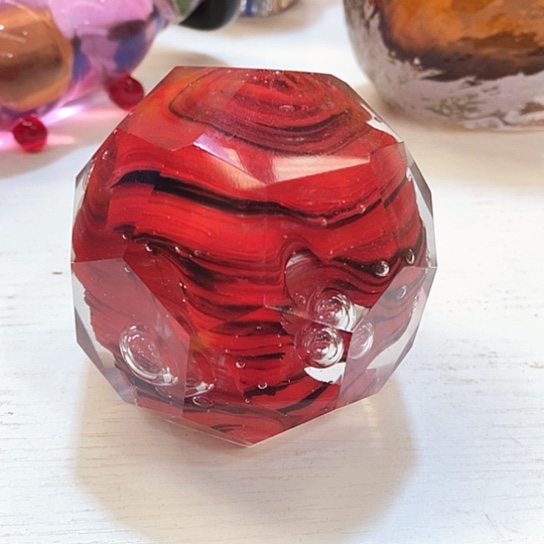 水晶花球高6厘米宽6厘米