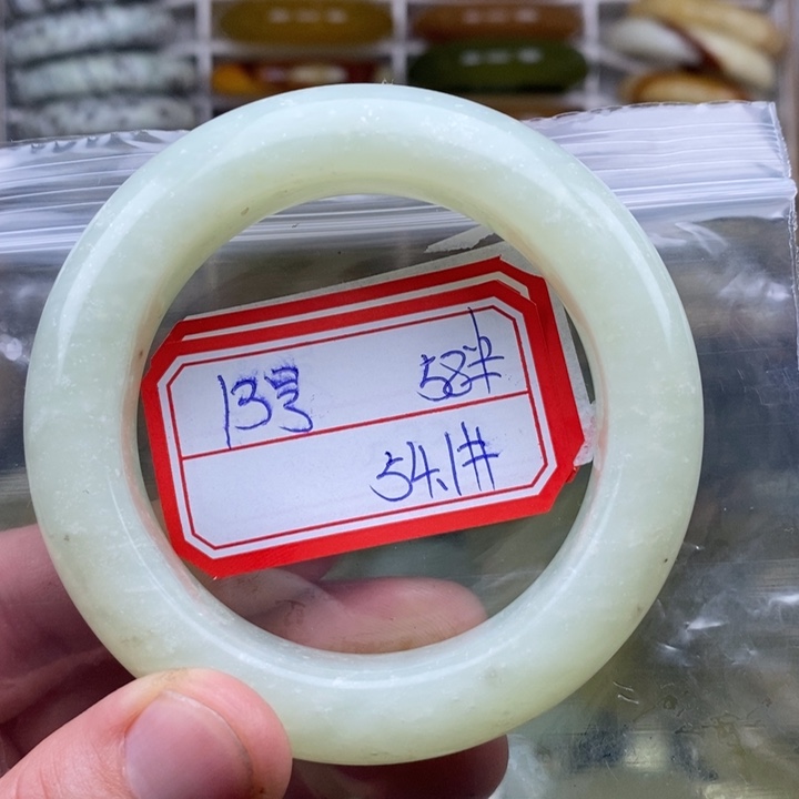 未镶嵌蛇纹石玉手绳