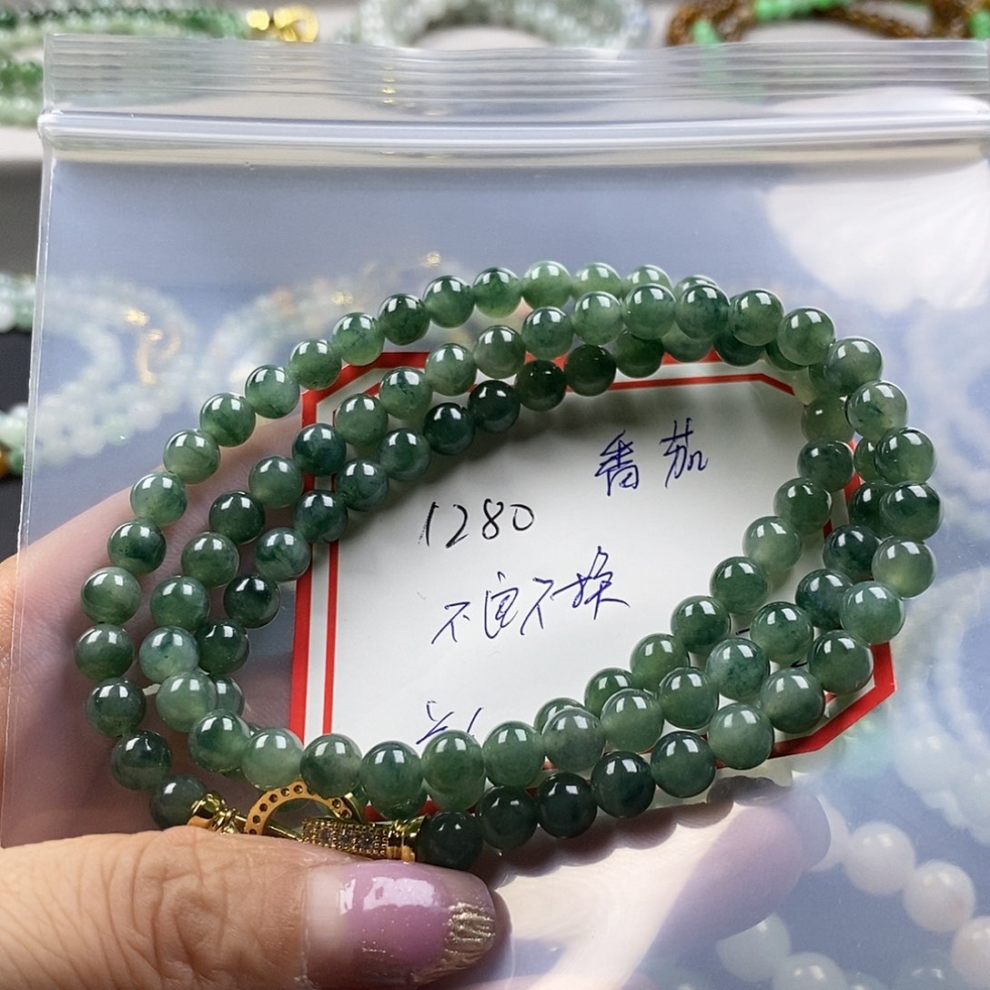 定制翡翠未镶嵌番**5