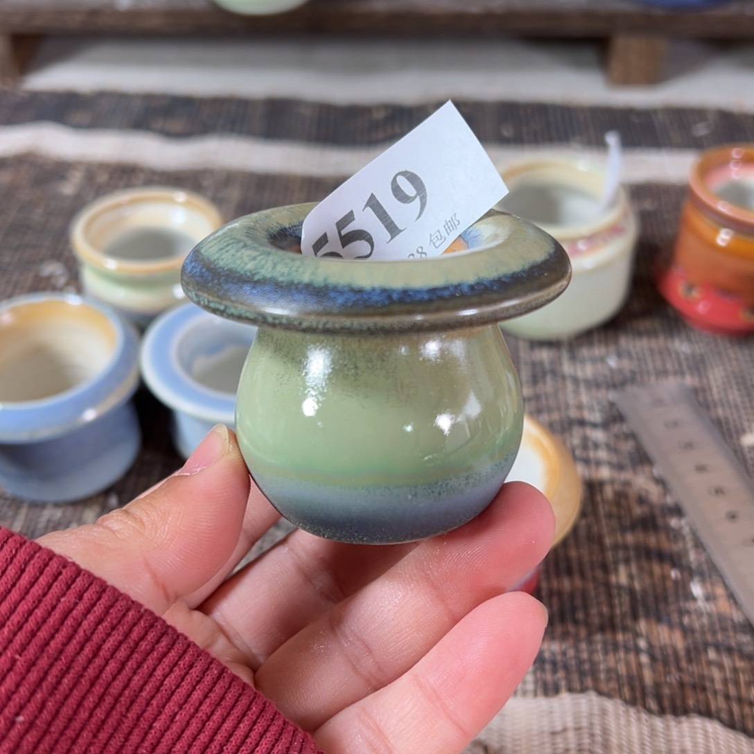 陶瓷景德镇手工花盆