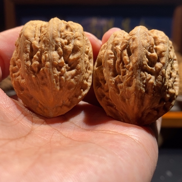 钓***者文玩核桃把件东北8