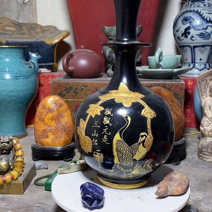 瓷片青花瓷器手工制作