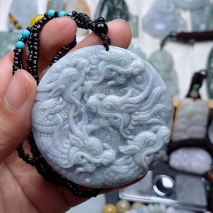 翡翠吊坠(不含链)未镶嵌翡翠