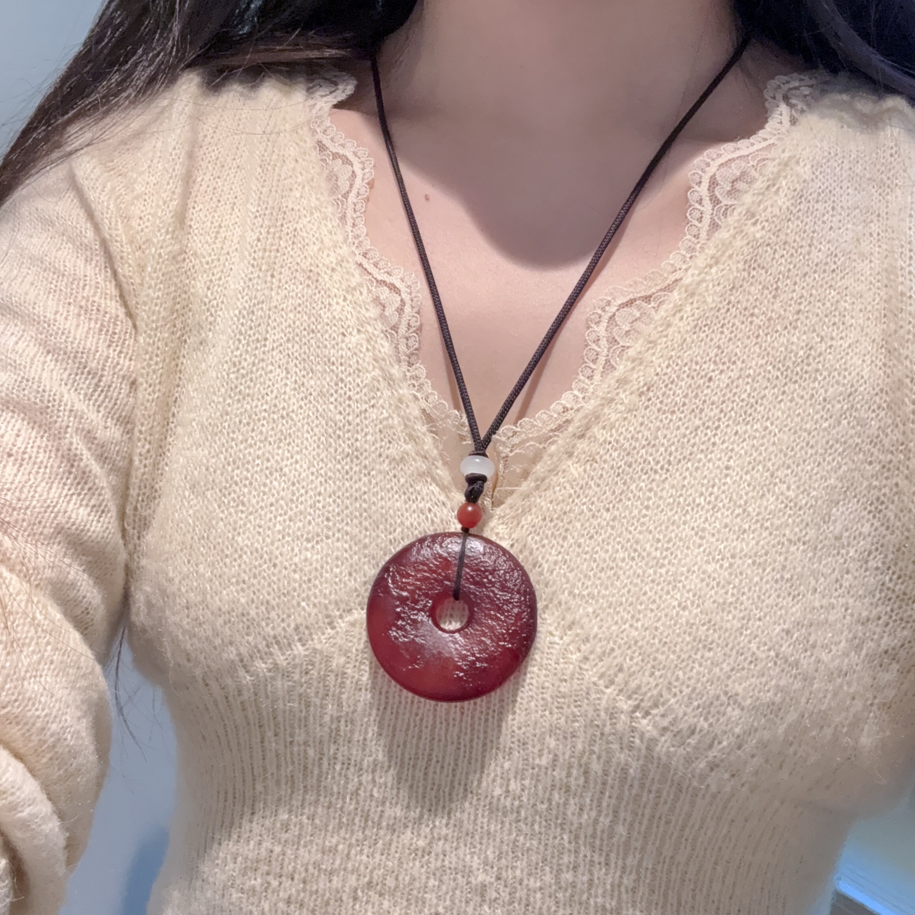 f316 精美珠宝吊坠 11*47mm