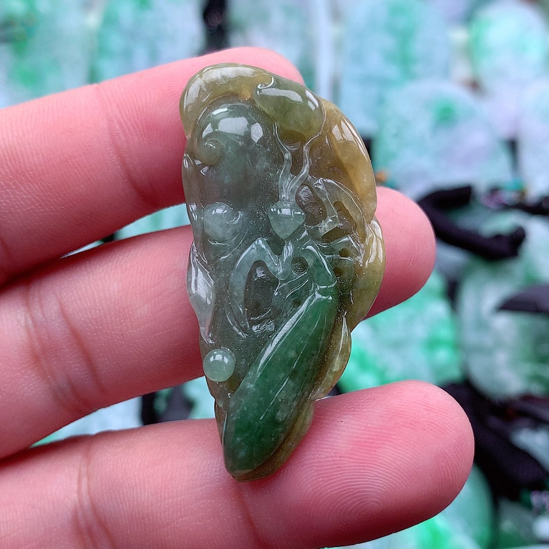 翡翠吊坠(不含链)未镶嵌