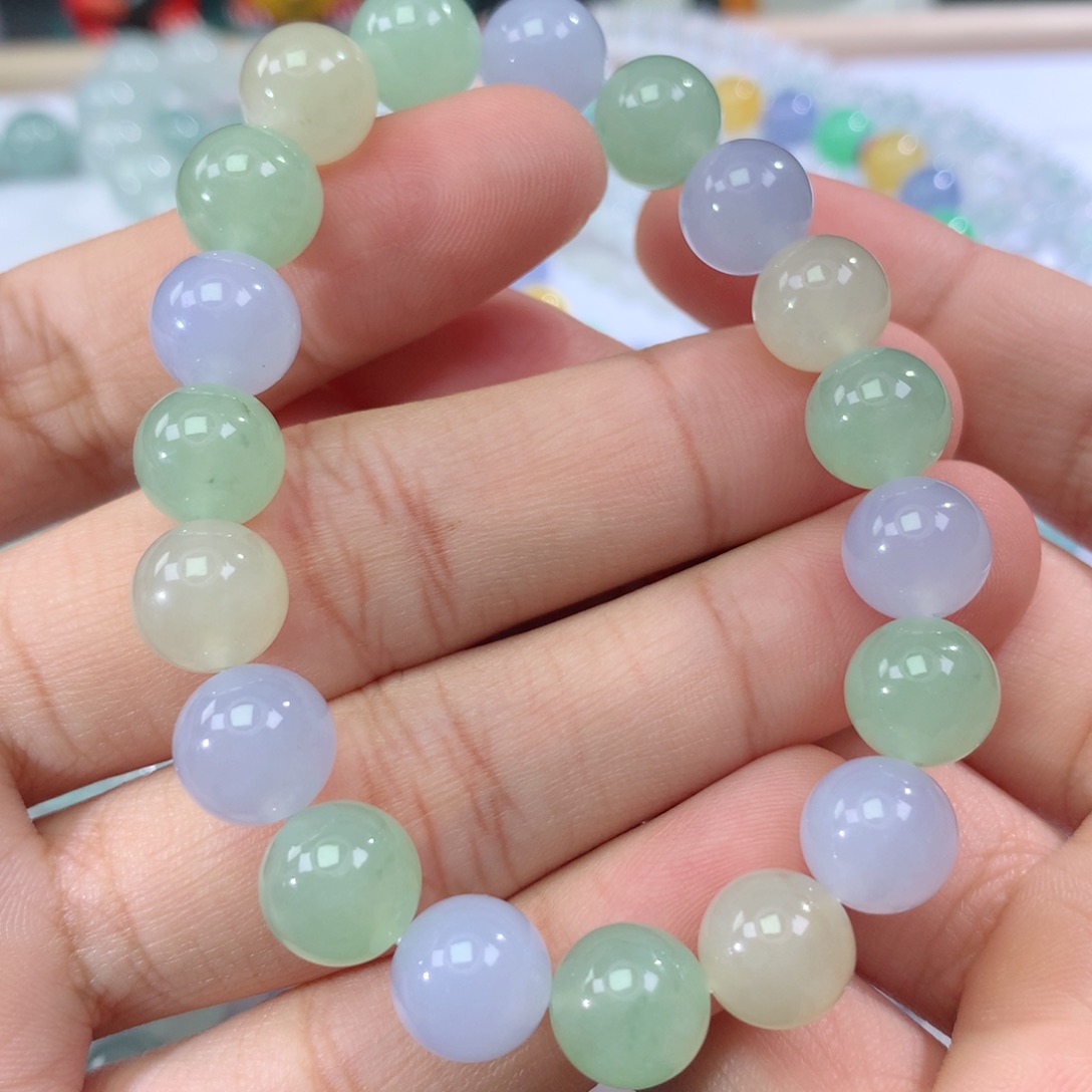 未镶嵌手链翡翠翡翠