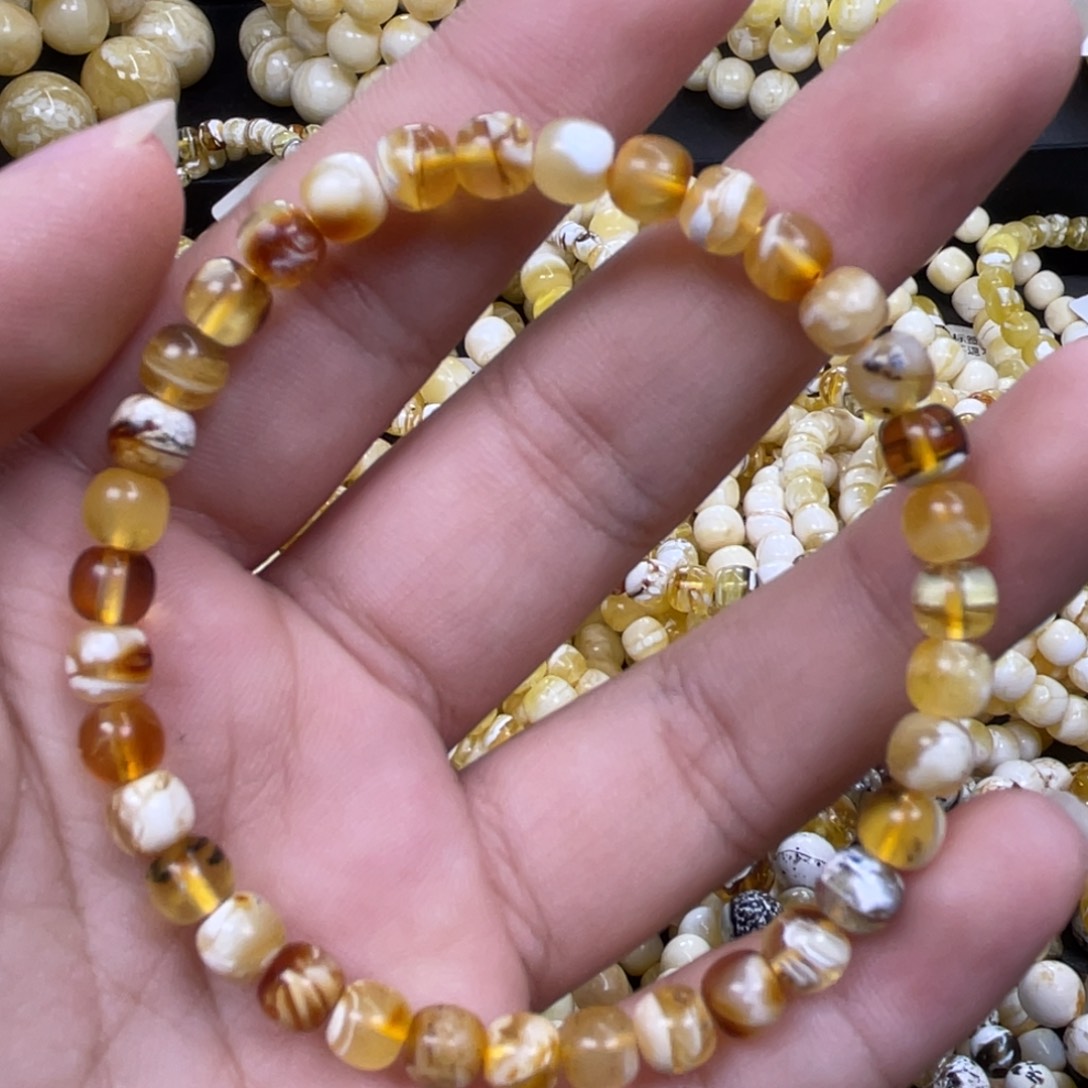 蜜蜡未镶嵌珠宝奇石5.5m