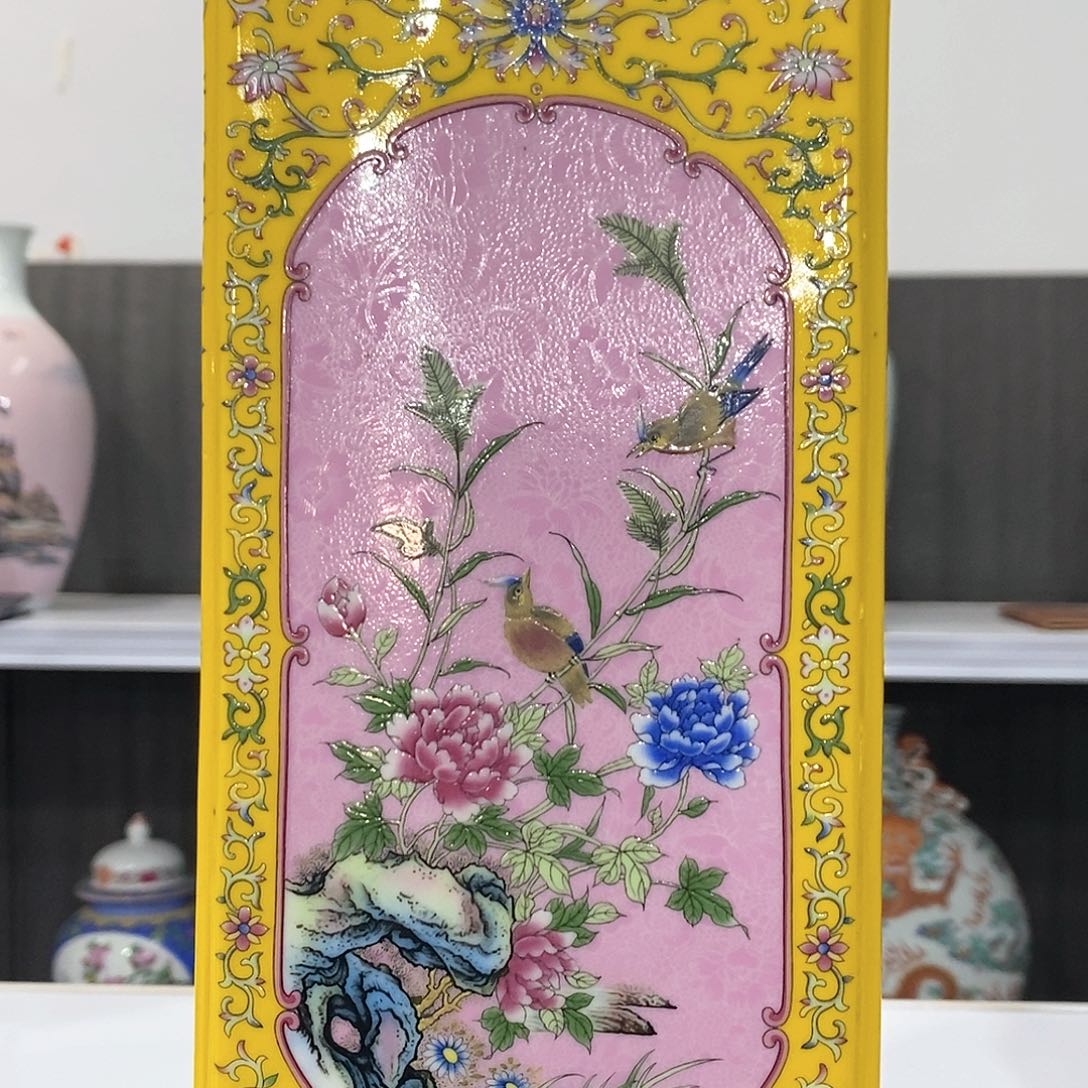 摆件景德镇陶瓷花瓶摆件