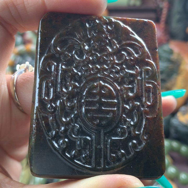 岫岩河磨玉（透闪石质玉）把件未镶嵌