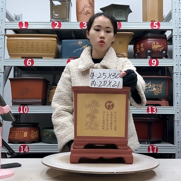 花盆紫砂紫砂花盆