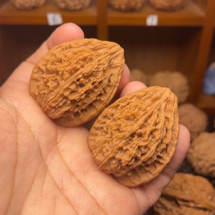 桃核把件鸭嘴39尺全品