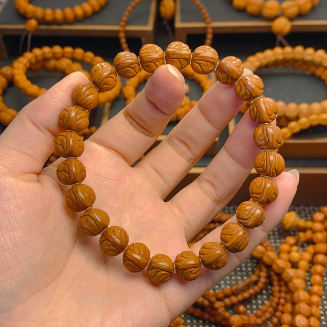 吃***豆桃核吊坠秦岭森林10