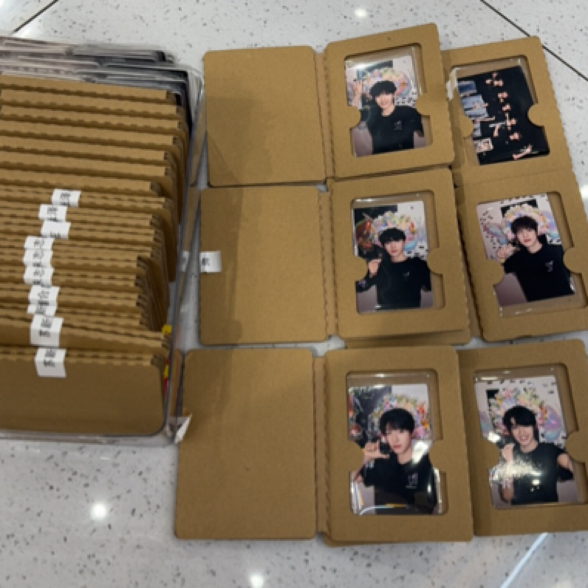 Top登陆少年组合【无所畏计划】演唱会纪念T桖小卡