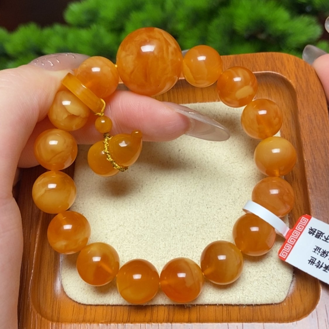 【闪购商品】未镶嵌蜜蜡手链手串