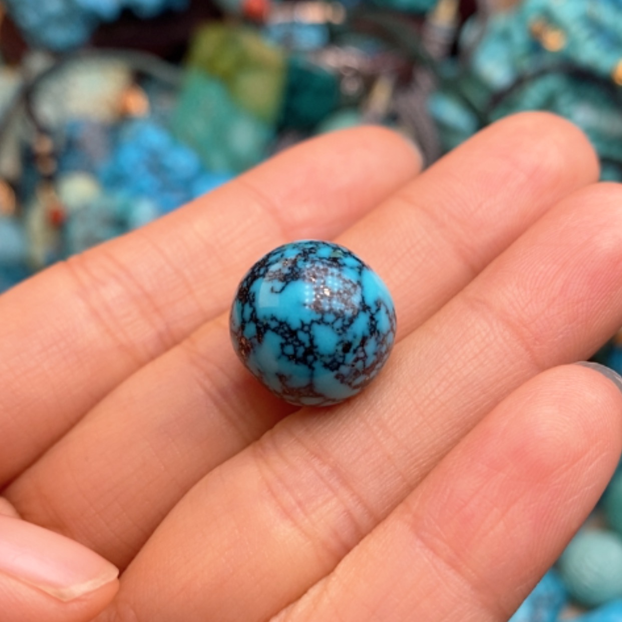 【闪购商品】绿松石珠宝半成品未镶嵌