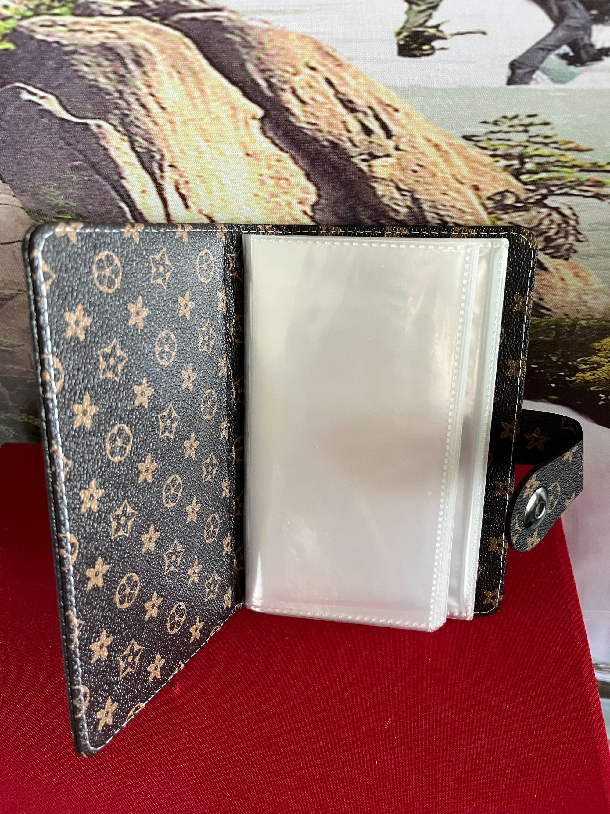 钱币册子现金收纳册纸钞人民币保护套存钱本