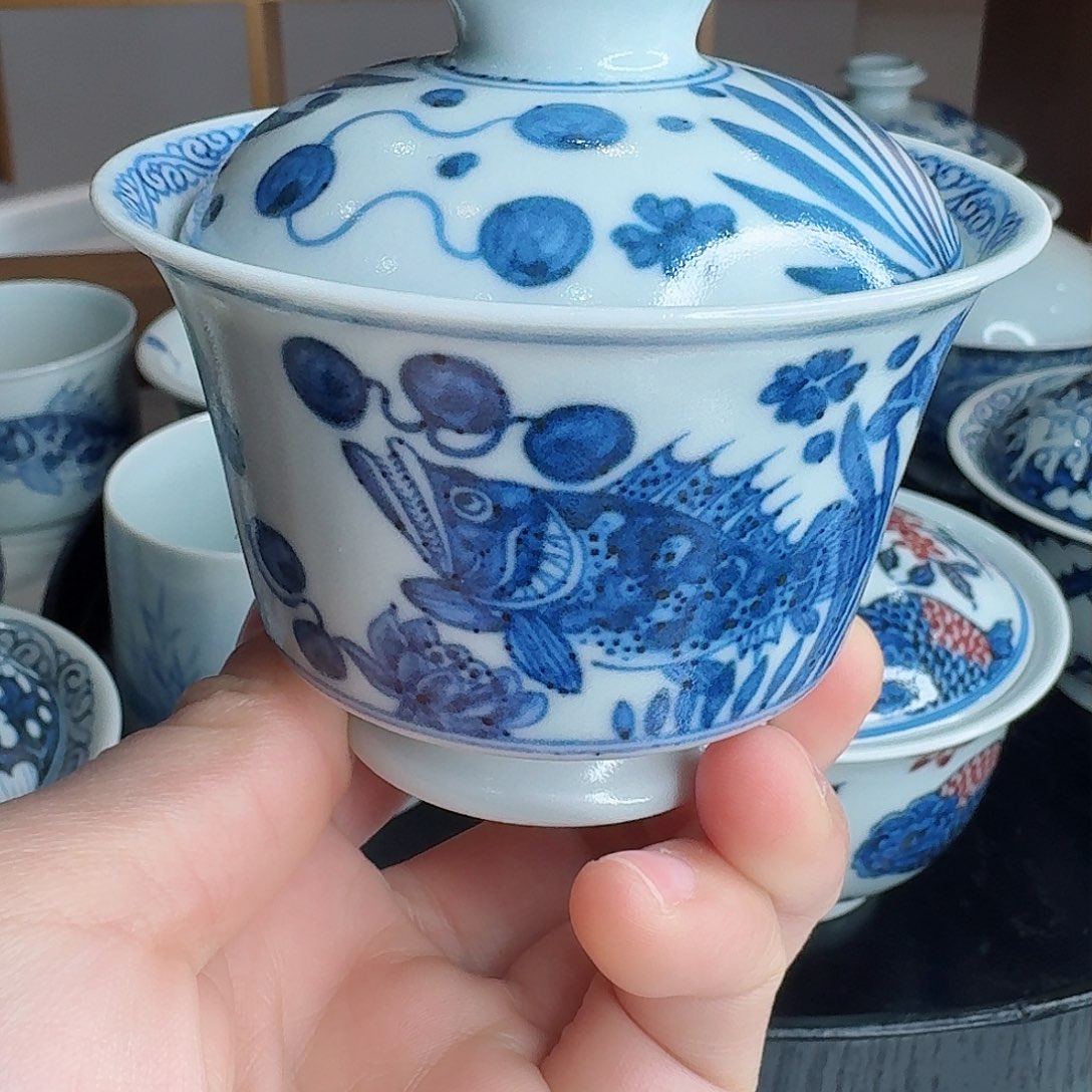 景德镇清风瓷影手工手绘