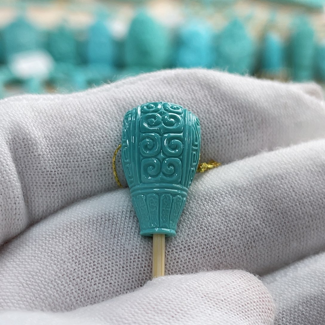 绿松石珠宝奇石未镶嵌