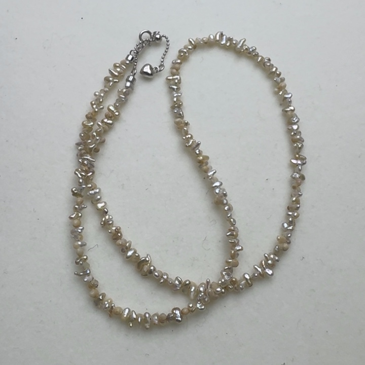 海水珍珠颈饰银S925镶嵌