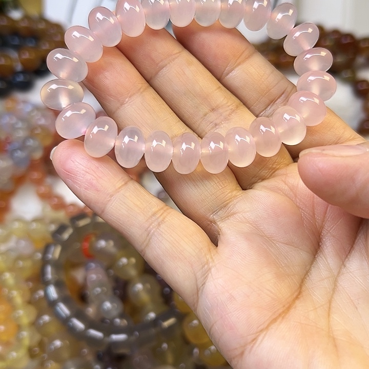 玛瑙/玉髓合金手链