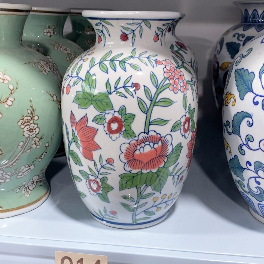 【闪购商品】摆件五彩花瓶摆件～