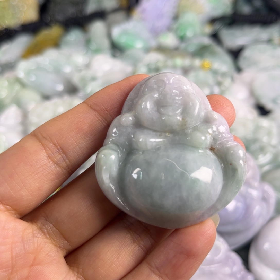 翡翠未镶嵌吊坠(不含链)瑕疵