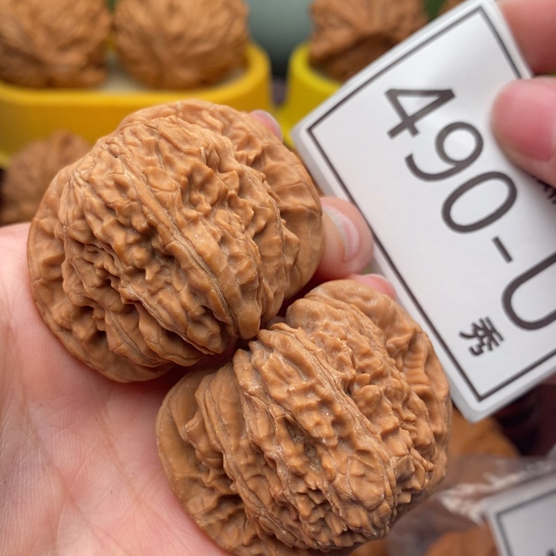 文玩核桃把件汉高楼43