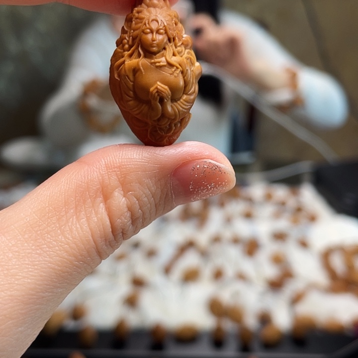 橄榄核吊坠橄榄核