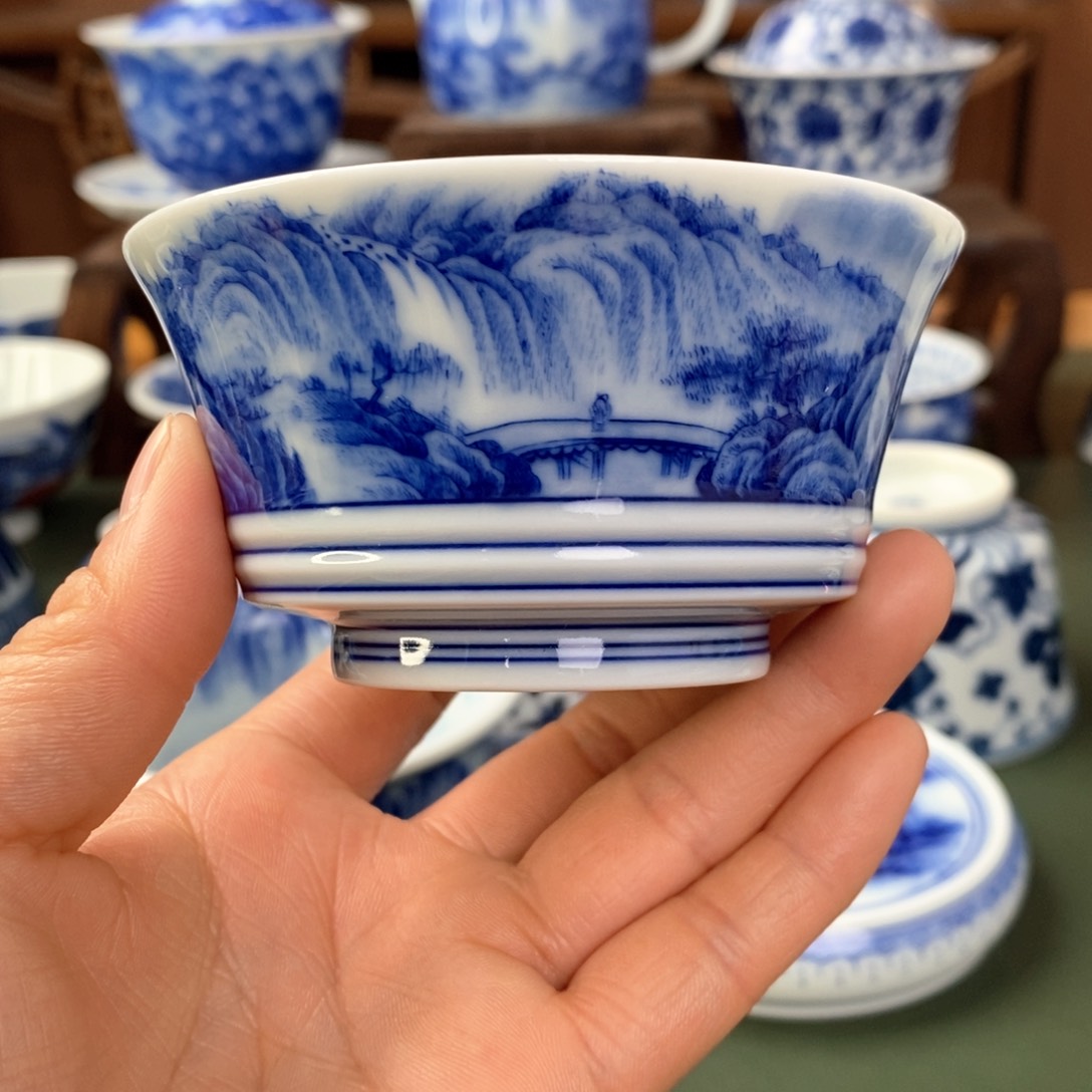 杯景德镇陶瓷手工手绘